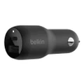 Belkin BOOST↑CHARGE Dual Car Charger with PPS 37W