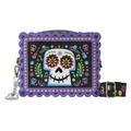 Loungefly: Coco - Miguel Calavera Floral Skull Crossbody Bag