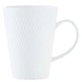Maxwell & Williams: White Basics Diamonds Conical Mug (350ml)