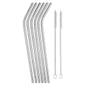 Maxwell & Williams: Cocktail & Co Reusable Straw - With Brush Stainless Steel