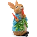 Jardinopia Garden Décor: Beatrix Potter Topper - Peter Rabbit Eating Radishes