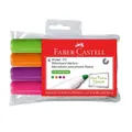 Faber-Castell: Whiteboard Marker 152 Bullet Fluro (Wallet of 4)
