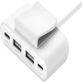 Belkin BoostCharge 4-Port USB Power Extender White