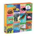 Mudpuppy: Painted Safari - Family Puzzle (500pc Jigsaw) Board Game