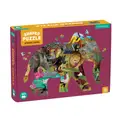 Mudpuppy: African Safari - Shaped Puzzle (300pc Jigsaw) Board Game