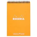 Rhodia Classic A5 Orange Wireb Pad - Dot Grid