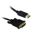 DYNAMIX DisplayPort Source To DVI-D Monitor Male Cable (1.5m)