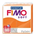 Staedtler Fimo Soft Modelling Clay Block - Tangerine (56g)