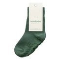 Woolbabe: Merino & Organic Cotton Sleepy Socks - Pine (1-2 Years)