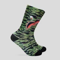 PSD: Warface Tiger Camo Unisex Socks (Sizes 6-13)