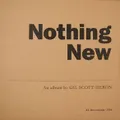 Nothing New (LP) by Gil Scott-Heron (Vinyl)
