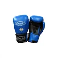 SMAI: Pro Leather Boxing Gloves - Blue (18Oz)