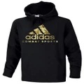 Adidas: Combat Sports Hoodie - Black/Gold (Medium)