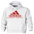 Adidas: Combat Sports Hoodie - White/Red (2XL)