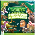 Incredible Sticker Atlas Dinosaurs And Animals By Hinkler Pty Ltd