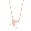 Couture Kingdom: Disney Tinker Bell Silhouette Necklace - Rose Gold