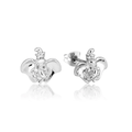 Couture Kingdom: Disney Dumbo Stud Earrings - White Gold