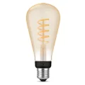 Philips: Hue Filament Bulb - White (7W / ST72 / E27)