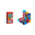 Happy Socks: Gift Set Super Dad (4350) 3-Pack - 41-46