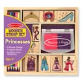 Melissa & Doug: Wooden Princess Stamp Set