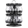 16-Bottle Double-Layer Rotating Spice Rack Set