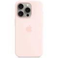Apple: iPhone 15 Pro Silicone Case with MagSafe - Light Pink