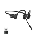 SHOKZ: Open Comm 2 UC Wireless Open-Ear Bone Conduction Headset (USB-A) - Black