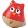 Hape: Play Essentials Owl Musical Wobbler - Red