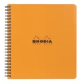Rhodia Classic Notebook Spiral A5+ Lined Orange