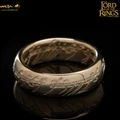 Lord of the Rings: The One Ring by Weta - Size T½, Solid Gold