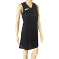 Silver Fern Sports: Netball Dress - Black (Girls Size 6)