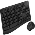 Rapoo X1800 PRO wireless multimedia keyboard and mouse - black