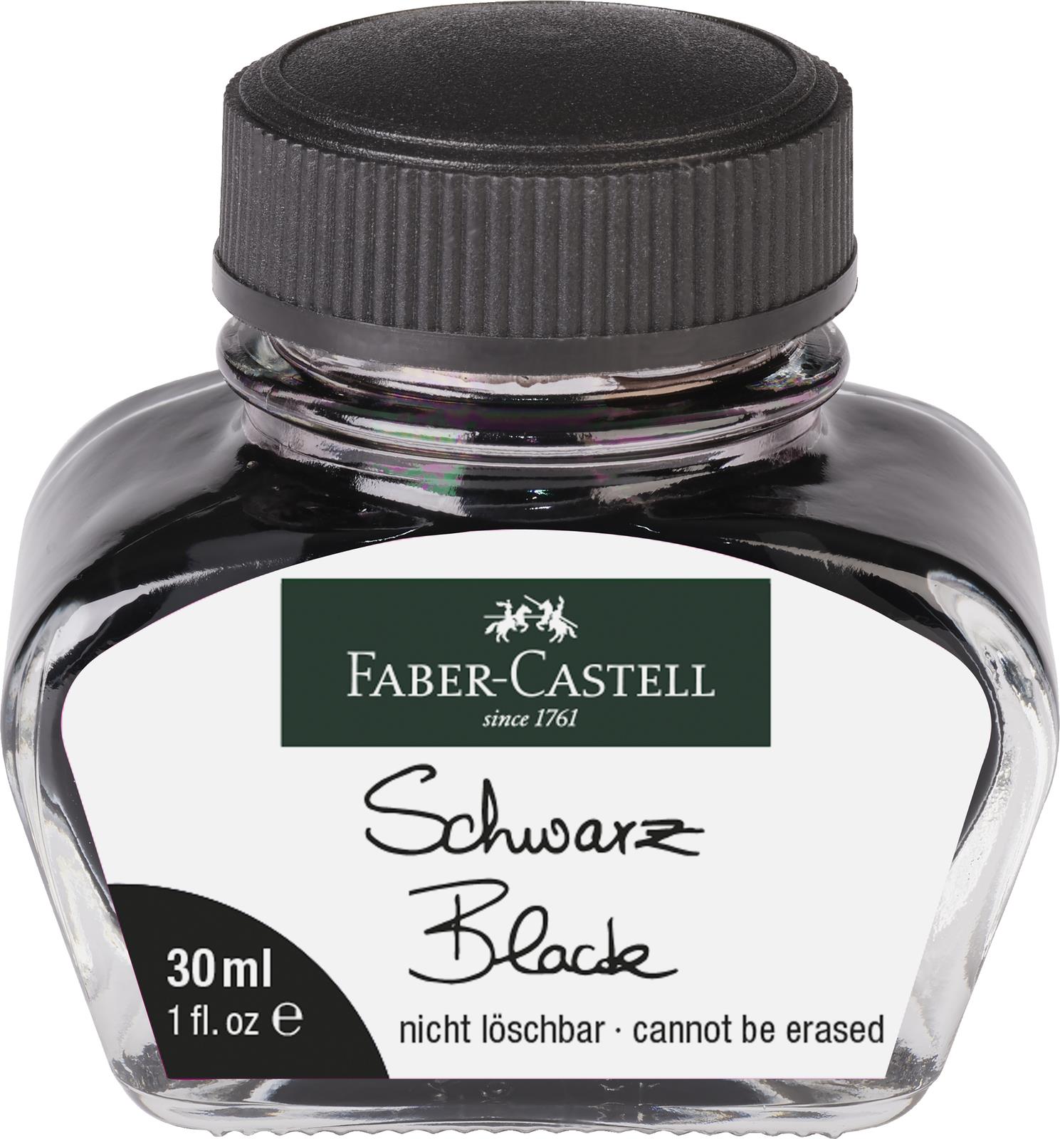 Faber-Castell: Fountain Pen Ink Bottle - Black (30ml)