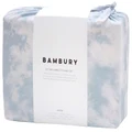 Bambury: Nimbus Flannelette Sheet Set - Blue (King)
