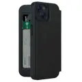 3sixT SlimFolio Protective Wallet Case Cover Black For iPhone 14 Pro Max 6.7in