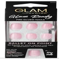 Glam: Ready Pre-Glued Nails - Ballet on Point