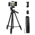 Multifunction Aluminum Tripod - with Phone Holder & Remote