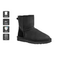 UGG Outback Premium Double Face Sheepskin Short Classic Boot (Black, Size 13M/14W US)