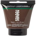 Reeves: Fine Acrylic Paint - Raw Umber (75ml)