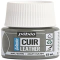 Pebeo: Setacolor Leather Acrylic Paint - Concrete Grey (45ml)