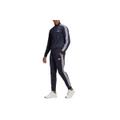 Adidas Men's 3 Stripe French Terry Tracksuit Set (Legend Ink/White, Size M)