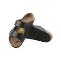Birkenstock Arizona Natural Leather Sandal (Black, Size 45 EU)