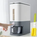 12Kg Rice Dispenser and Storage Container - Grey