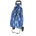Sachi: Shop & Go Sprint Shopping Trolley - Graphic Leaves - D.Line