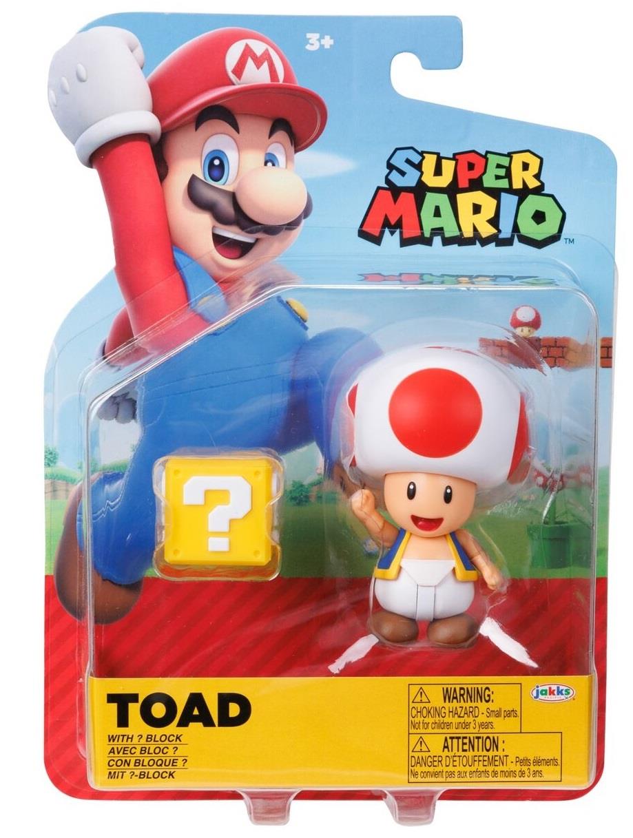 Super Mario: 4" Figure - Toad