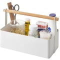 STORFEX: Multifunctional Metal Storage Box with Wooden Handle