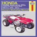 Honda Trx300 Shaft Drive Atvs (88 - 00) Haynes Repair Manual By Haynes Publishing