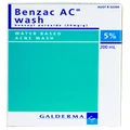 Benzac: AC 5% Mild to Moderate Acne Wash (200ml)