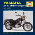 Yamaha Xt & Sr125 (82 - 03) Haynes Repair Manual By Jeremy Churchill