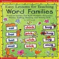 Easy Lessons For Teaching Word Families By Chambliss Maxie, Judy Lynch
